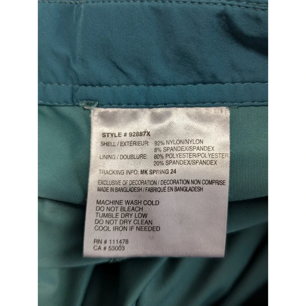 Arctix Active Skort Women's size 2X Teal